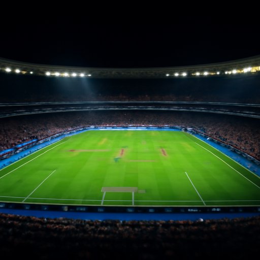 g7 World Cup Stadium Night View